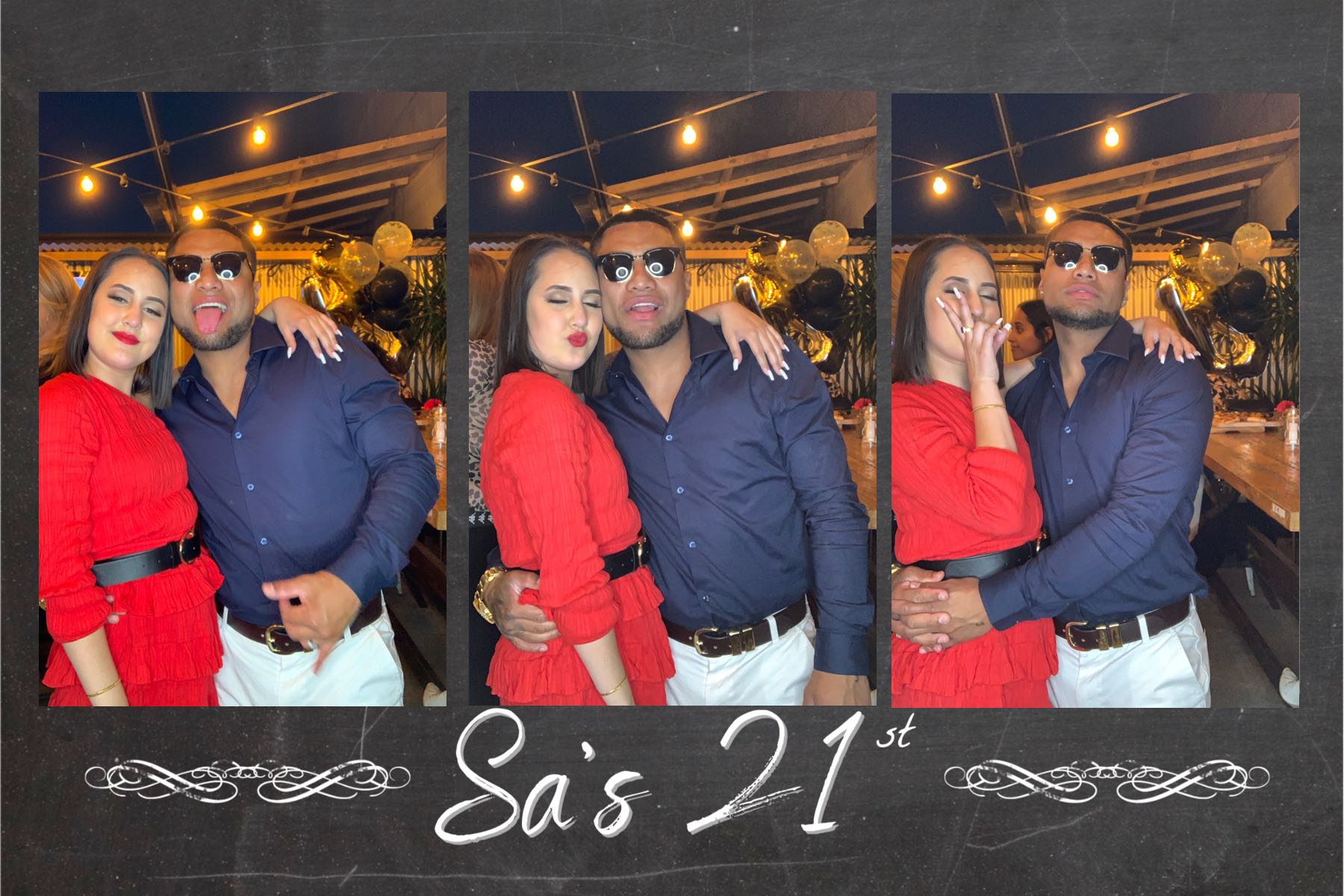 Sa's 21st | View more photos from the event at gallery.photobooth.co.nz/u/SelfieCentral/Sas-21st